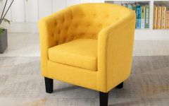 15 Inspirations Alwillie Tufted Back Barrel Chairs