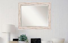 20 Inspirations Distressed Framed Mirror