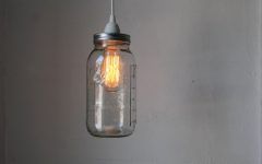 Mason Jar Pendant Lamps