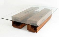 2024 Best of Reclaimed Wood and Glass Coffee Tables