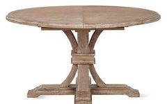 20 Ideas of Round Extending Dining Tables