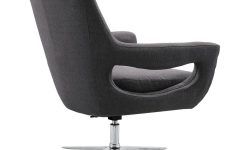 20 Collection of Loft Black Swivel Accent Chairs