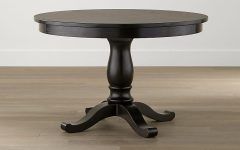 20 Best Collection of Black Circular Dining Tables