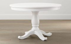 2024 Best of White Round Extendable Dining Tables