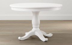 20 Ideas of Small Round White Dining Tables