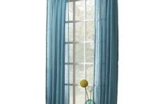 25 Best Ladonna Rod Pocket Solid Semi-Sheer Window Curtain Panels