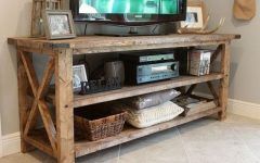 50 Inspirations Rustic Looking TV Stands