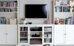 50 Inspirations TV Stands With Matching Bookcases