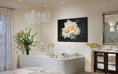 15 Ideas of Modern Bathroom Chandeliers