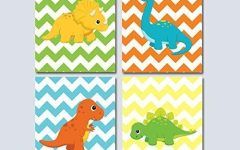 20 Collection of Dinosaur Wall Art for Kids