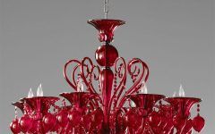 Top 15 of Red Chandeliers