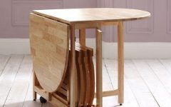 20 The Best Dining Tables With Fold Away Chairs