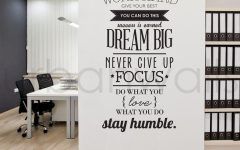 Top 20 of Inspirational Wall Decals for Office