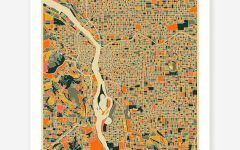 20 Best Portland Map Wall Art