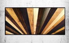  Best 20+ of Stained Wood Wall Art