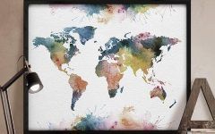 20 The Best Map Wall Art Prints