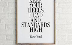 20 Best Ideas Coco Chanel Quotes Framed Wall Art