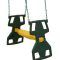 Dual Rider Glider Swings With Soft Touch Rope