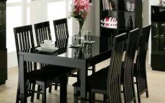 20 Best Collection of Black Gloss Dining Tables and Chairs