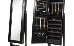 20 Ideas of Black Mirrored Cabinet