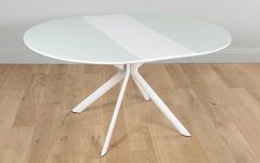  Best 20+ of White Round Extending Dining Tables