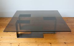 40 Collection of Retro Smoked Glass Coffee Tables