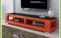 50 Inspirations Orange TV Stands