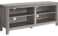 50 Inspirations Grey Wood TV Stands