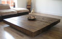 2024 Latest Large Wood Coffee Tables