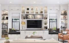 Entertainment Center With Storage Cabinet