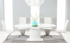 The Best Oval White High Gloss Dining Tables