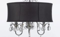 25 Best Collection of Chandeliers With Black Shades