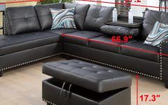 2024 Popular 3 Piece Leather Sectional Sofa Sets