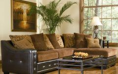 15 Best Chenille and Leather Sectional Sofa