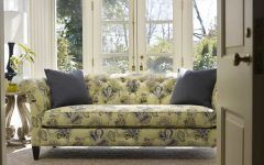 Classical Antique Floral Patterned Sofa