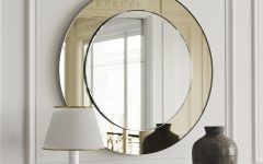 15 Collection of Round Art Deco Mirror