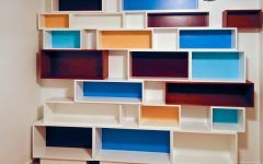 15 Best Ideas Coloured Floating Shelves