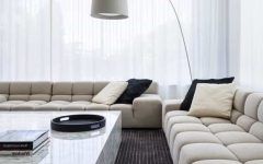 Comfortable Contemporary Living Room Luxury Minimalist Style