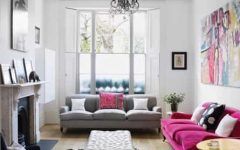 Comfortable Eclectic Living Room Decoration
