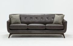 20 Photos Gina Grey Leather Sofa Chairs