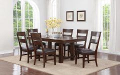 20 Best Craftsman 7 Piece Rectangle Extension Dining Sets With Side Chairs
