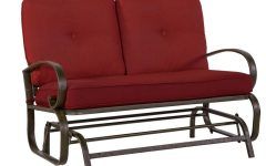 25 Best Ideas Loveseat Glider Benches With Cushions