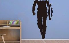 10 Inspirations Captain America Wall Art