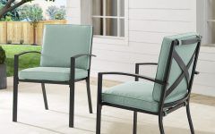 Top 15 of Mist Fabric Outdoor Patio Sets