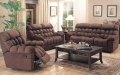 15 Collection of Overstuffed Sofas and Chairs