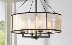 20 Best Collection of Dailey 4-Light Drum Chandeliers