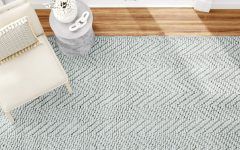 15 Collection of Woven Chevron Rugs