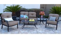 Top 15 of Fabric 5-Piece 4-Seat Outdoor Patio Sets