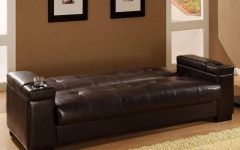 20 Collection of Faux Leather Futon Sofas