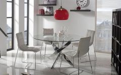 20 Inspirations Glass and Chrome Dining Tables and Chairs